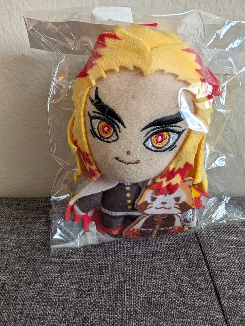 Kimetsu no Yaiba Demon Slayer x Rascal Plush Doll Kyojuro Rengoku FuRyu